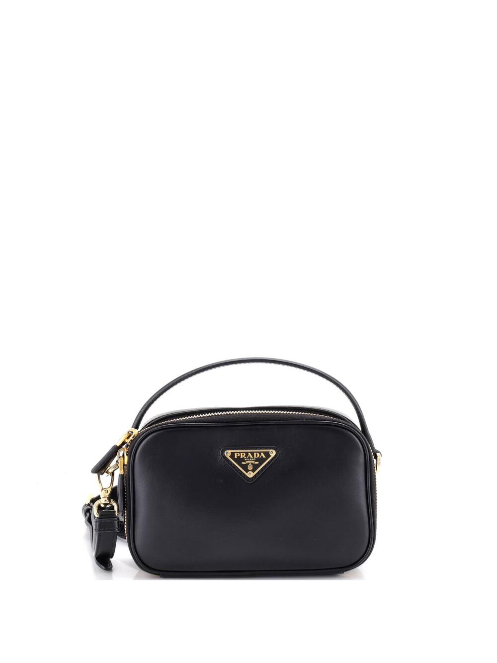 Prada Odette Top Handle Bag Leather #370833P20B